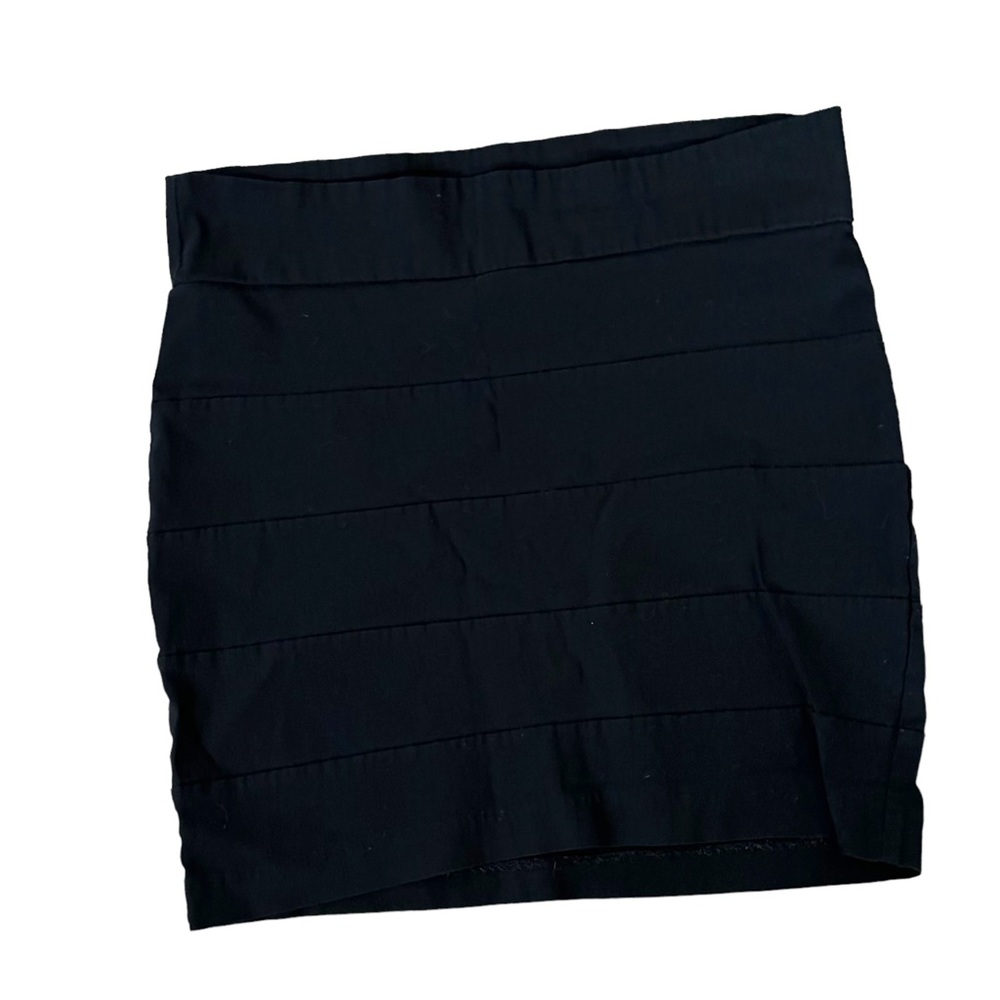 Mandee elastic mini skirt